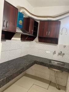 Kitchen Image of 500 Sq.ft 1 BHK Builder Floor for rent in Sector 47 Gurgaon for Rs. 17000