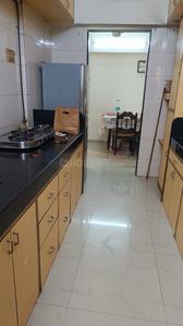 Kitchen Image of 960 Sq.ft 2 BHK Apartment / Flat for rent in Atul Blue Empress, Kandivali West Mumbai for Rs. 47000
