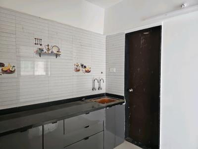 Kitchen Image of 530 Sq.ft 1 BHK Apartment / Flat for rent in Majestique City, Wagholi Pune for Rs. 21000
