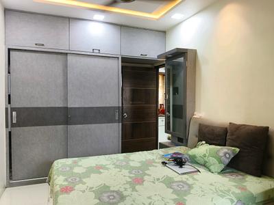 Bedroom Image of 950 Sq.ft 2 BHK Apartment / Flat for rent in Vivaan Yashodarshan Residency, Kalyan East Kalyan for Rs. 23000