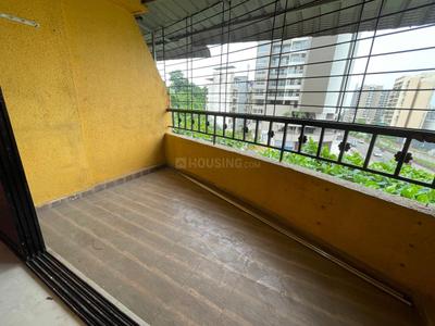 Balcony Image of 720 Sq.ft 1 BHK Apartment / Flat for rent in Diya Bhakti Hill, Ulwe Navi Mumbai for Rs. 18000