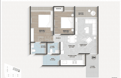 2 BHK Flat