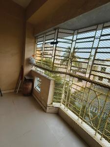 Balcony Image of 1352 Sq.ft 3 BHK Apartment / Flat for rent in Baguiati Kolkata for Rs. 29000