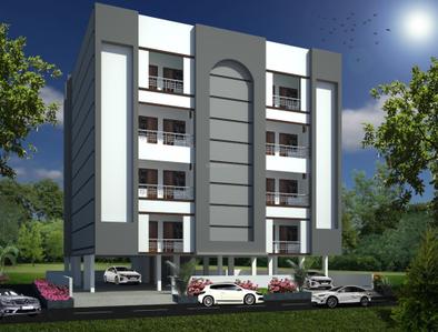 Image of 1400 Sq.ft 3 BHK Apartment / Flat for sale in Indira Nagar, Lucknow for Rs. 4400000