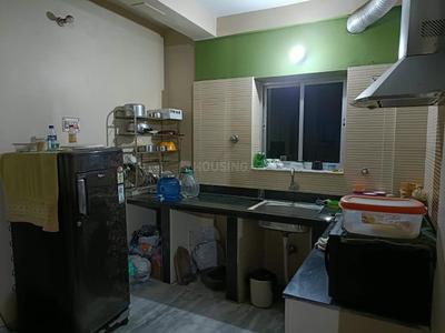 Kitchen Image of 1050 Sq.ft 2 BHK Apartment / Flat for sale in Prince Anwar Shah Connector Kolkata for Rs. 7000000