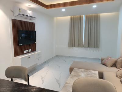 Living Room Image of 950 Sq.ft 1 BHK Builder Floor for rent in Sector 42 Gurgaon for Rs. 48000