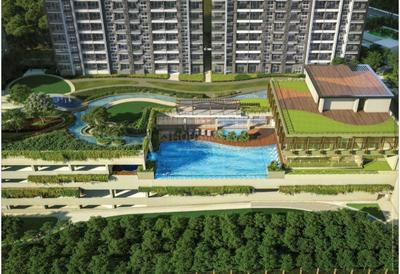 Image of 900 Sq.ft 2 BHK Apartment / Flat for sale in The Aqua Retreat at Godrej Park World, Hinjawadi, Pune for Rs. 12300000