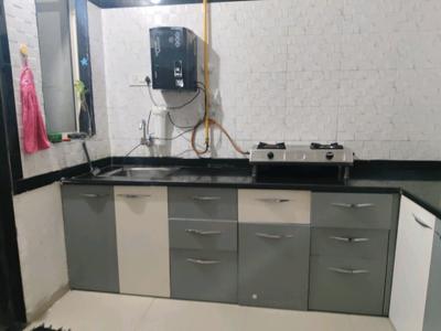 Kitchen Image of 1375 Sq.ft 3 BHK Apartment / Flat for sale in SP Nirvana, Ghuma Ahmedabad for Rs. 7500000