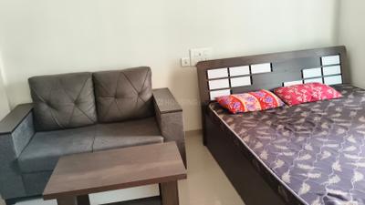 Bedroom Image of 320 Sq.ft 1 RK Apartment / Flat for rent in Nyati Elysia, Kharadi Pune for Rs. 24000