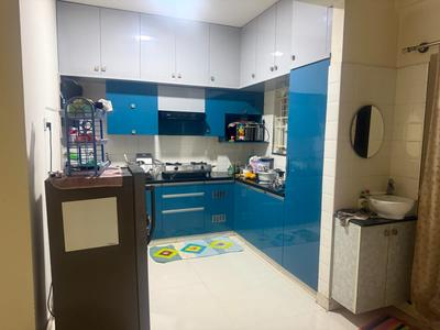 Kitchen Image of 1250 Sq.ft 2 BHK Apartment / Flat for rent in United Highlands, Marathahalli Bengaluru for Rs. 40000
