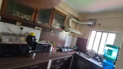 Kitchen Image of 1500 Sq.ft 3 BHK Apartment / Flat for sale in Kalikapur Kolkata for Rs. 8800000