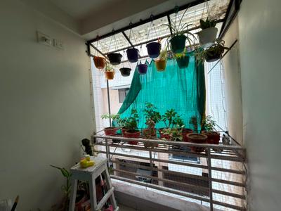 Balcony Image of 900 Sq.ft 2 BHK Apartment / Flat for sale in Diwalipura Vadodara for Rs. 5500000
