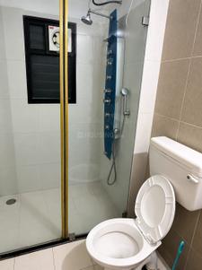 Bathroom Image of 950 Sq.ft 2 BHK Apartment / Flat for rent in Mont Vert Seville, Wakad Pune for Rs. 39000