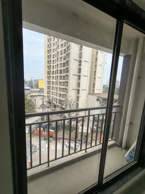 Balcony Image of 1050 Sq.ft 2 BHK Apartment / Flat for sale in Shilphata Thane for Rs. 7000000