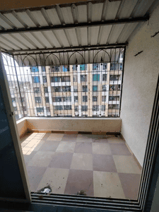 Balcony Image of 660 Sq.ft 1 BHK Apartment / Flat for sale in Flower Valley Complex, Kalyan West Kalyan for Rs. 6000000