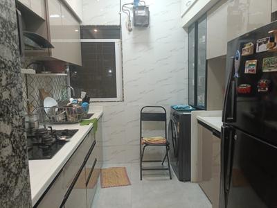 Kitchen Image of 550 Sq.ft 1 BHK Apartment / Flat for sale in Virat Tower, Kalwa Thane for Rs. 7100000