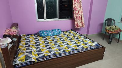 Bedroom Image of 800 Sq.ft 2 BHK Builder Floor for rent in Rajarhat Kolkata for Rs. 14000