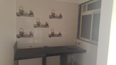 Kitchen Image of 650 Sq.ft 1 BHK Apartment / Flat for sale in Rabale Navi Mumbai for Rs. 3250000