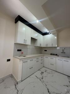 Kitchen Image of 1300 Sq.ft 3 BHK Builder Floor for rent in Chhattarpur New Delhi for Rs. 26500