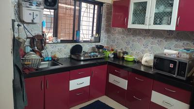 Kitchen Image of 950 Sq.ft 2 BHK Apartment / Flat for sale in Siddhivinayak Shubhashree Residential, Akurdi Pune for Rs. 8500000