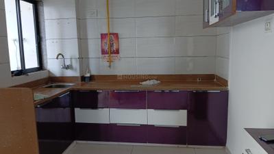 Kitchen Image of 1200 Sq.ft 2 BHK Apartment / Flat for rent in Nana Chiloda Ahmedabad for Rs. 16500