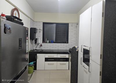 Kitchen Image of 896 Sq.ft 2 BHK Apartment / Flat for sale in Daund Pune for Rs. 2600000
