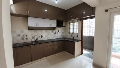 Kitchen Image of 1300 Sq.ft 3 BHK Builder Floor for rent in Mahadevapura Bengaluru for Rs. 56000