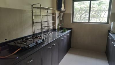 Kitchen Image of 900 Sq.ft 2 BHK Apartment / Flat for sale in Vijay Vilas Tauras Co-op Hsg Society, Hiranandani Estate Thane for Rs. 10200000