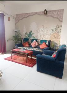 Hall Image of 1650 Sq.ft 3 BHK Apartment / Flat for rent in Adani Amogha, Shantigram Ahmedabad for Rs. 55000