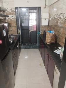 Kitchen Image of 750 Sq.ft 2 BHK Apartment / Flat for rent in Kopar Khairane Navi Mumbai for Rs. 50000