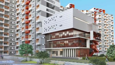 Image of 1702 Sq.ft 3 BHK Apartment / Flat for sale in Sattva Park Cubix Phase II, Devanahalli, Bengaluru for Rs. 13500000