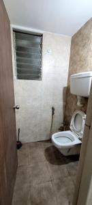 Bathroom Image of 750 Sq.ft 1 BHK Apartment / Flat for rent in Vishesh Balaji Symphony, Shilottar Raichur Navi Mumbai for Rs. 17000