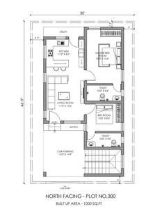 Image of 1000 Sq.ft 2 BHK Villa for sale in Kodies Paradise Avenue, Sulur, Coimbatore for Rs. 5500000