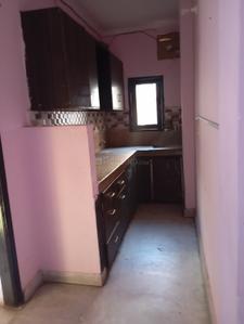 Kitchen Image of 495 Sq.ft 2 BHK Builder Floor for rent in Dwarka Mor New Delhi for Rs. 11000