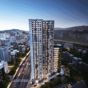 Image of 890 Sq.ft 2 BHK Apartment / Flat for sale in Ashar Axis, Thane West, Thane for Rs. 14200000
