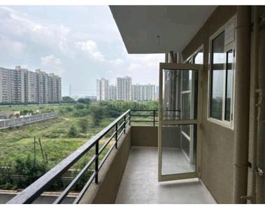 Balcony Image of 900 Sq.ft 3 BHK Builder Floor for rent in Pyramid Infinity, Southern Peripheral Road Gurgaon for Rs. 23000