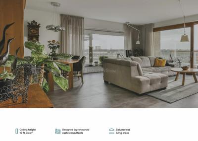 Bedroom Image of 1712 Sq.ft 3 BHK Apartment / Flat for sale in The Attraction, Motera Ahmedabad for Rs. 16100000