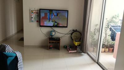 Living Room Image of 800 Sq.ft 2 BHK Apartment / Flat for rent in Godrej Nurture, Mamurdi Pune for Rs. 20000