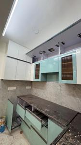 Kitchen Image of 1125 Sq.ft 3 BHK Apartment / Flat for rent in Chhattarpur New Delhi for Rs. 35000