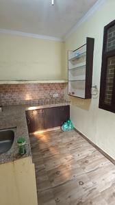 Kitchen Image of 550 Sq.ft 1 BHK Builder Floor for rent in Palam Vihar Gurgaon for Rs. 16000