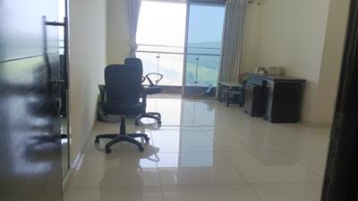 Living Room Image of 850 Sq.ft 2 BHK Apartment / Flat for rent in Shapoorji Pallonji Epsilon Astron Tower, Kandivali East Mumbai for Rs. 72000
