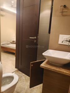 Bathroom Image of 1800 Sq.ft 3 BHK Builder Floor for sale in Kalkaji New Delhi for Rs. 50000000