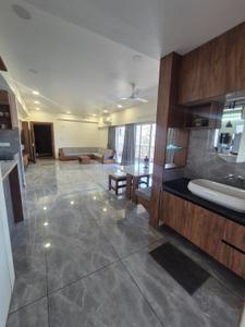 Kitchen Image of 2400 Sq.ft 3 BHK Apartment / Flat for rent in Bhayli Vadodara for Rs. 55000