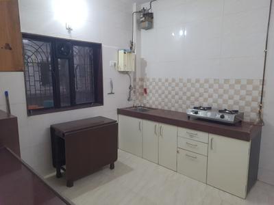 Kitchen Image of 700 Sq.ft 1.5 BHK Apartment / Flat for rent in Vashi Navi Mumbai for Rs. 44000