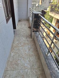 Balcony Image of 630 Sq.ft 2 BHK Builder Floor for rent in Burari New Delhi for Rs. 12500