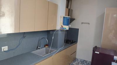 Kitchen Image of 1400 Sq.ft 2 BHK Builder Floor for rent in Sector 45 Noida for Rs. 32000