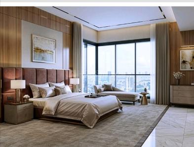 Bedroom Image of 4500 Sq.ft 4 BHK Apartment / Flat for sale in K L Astoria, Bandra West Mumbai for Rs. 399700000