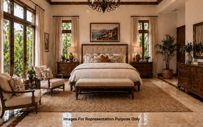 Bedroom Image of 1500 Sq.ft 3 BHK Villa for sale in Mammiyoor Thrissur for Rs. 8600000
