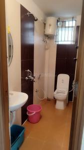 Bathroom Image of 1250 Sq.ft 2 BHK Apartment / Flat for rent in Electronic City Bengaluru for Rs. 30000
