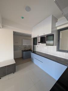 Kitchen Image of 2215 Sq.ft 3 BHK Apartment / Flat for rent in Monarch Serenity, Thanisandra Bengaluru for Rs. 45000